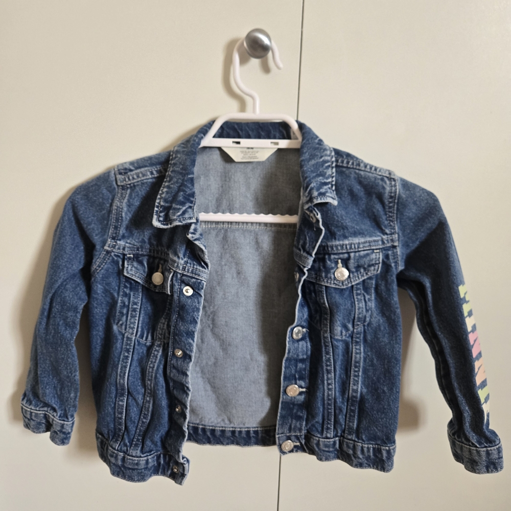 H&M Kids Disney Minnie Mouse Denim Jacket